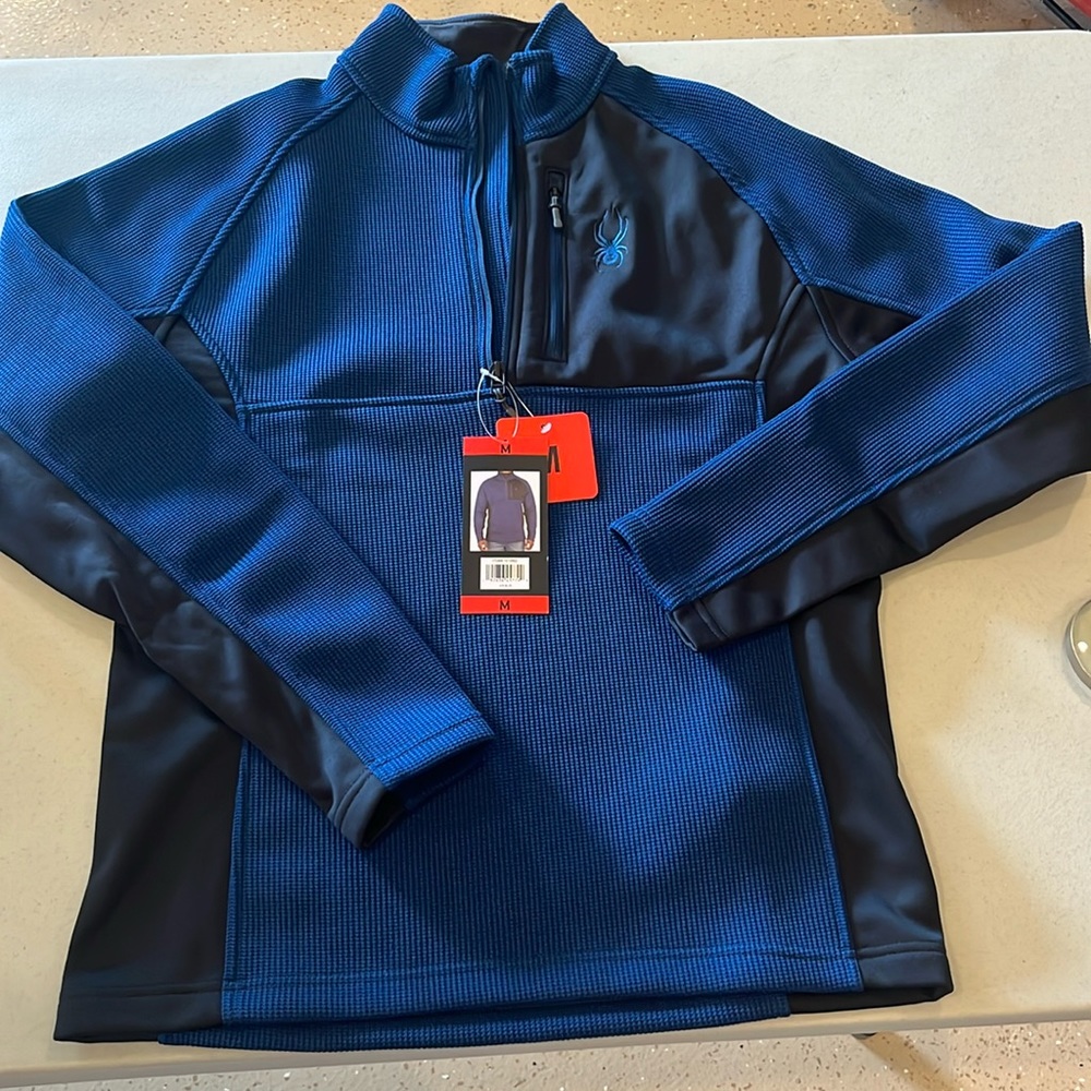 Spyder half zip pullover - size M
